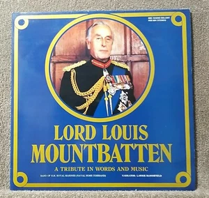 Rare LORD LOUIS MOUNTBATTEN Tribute 2-LP BBC Radio Solent Southampton Marines UK - Picture 1 of 4