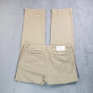 Ever Brand Pants Mens 36X33.5 Inseam Beige Khaki Chino Mid Rise Y2K Made in USA - Picture 1 of 20