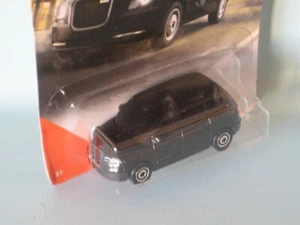 Matchbox LEVC TX London Taxi Black Body Toy Model Car 65mm Tourist Cab in BP - Imagen 1 de 2