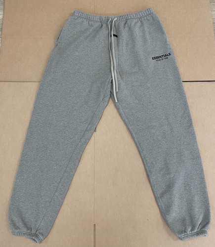 FEAR OF GOD PANTALONE FELPA PAURA DI DIO ESSENTIALS GRIGIO TAGLIA XXL