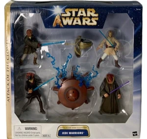 Star Wars Attack Of The Clones Jedi Warriors Plo Koon Nikto Saesee Tiin Obi Wan  - Picture 1 of 2
