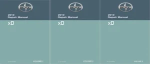 2010 SCION xD Shop Service Repair Manual Complete Set - Picture 1 of 1