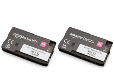 2 x 951XL Magenta Ink Cartridge For HP Officejet Pro 8100 8600 Non OEM  - Image 1 of 4