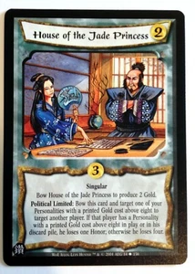 Casa de la Princesa de Jade L5R Leyenda de los Cinco Anillos CCG Ira del Emperador - Imagen 1 de 1