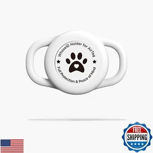 Airtag Dog Collar Holder, Durable and Lightweight Airtag Case, Slide-on Water - Photo 1 sur 5