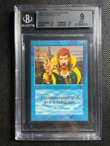 1993 MTG Magic The Gathering CE Collector's Edition Counterspell U B BGS 9 Mint - Picture 1 of 2