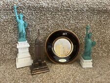 Vintage Souvenirs EMPIRE STATE BUILDING Statue Liberty NEW YORK CITY Model USA