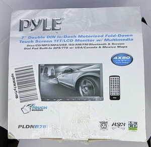 Pyle 7'' Double DIN In-Dash Touch Screen TFT/LCD Monitor with Multimedia - Picture 1 of 9
