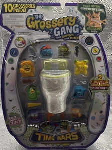Grossery Gang Time Wars Flush 'N' Fizz set! 10 grosse all'interno, NUOVE! - Foto 1 di 3