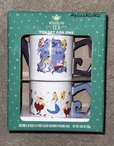 Disney Parks Alice In Wonderland Tea Set For One W/ 10 Tea Bags BUBBLE WRAPPED! - Picture 1 of 4