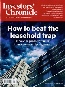INVESTORS CHRONICLE MAGAZINE 22/08/2025 - Picture 1 of 1