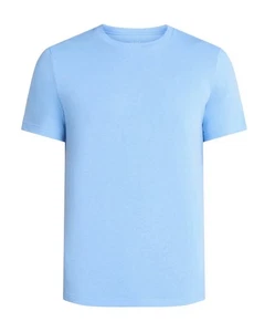 George Herren Kurzarm T-Shirt mit Rundhalsausschnitt, ultramarinblau L - Bild 1 von 5