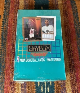 1990-91 Skybox Series 2 FACTORY SEALED WAX Box 36 Packs MICHAEL JORDAN Front Box - Picture 1 of 6