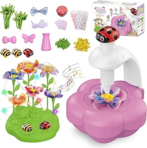 Kit de ramo de flores hágalo usted mismo - Ramos de flores de tela juguetes para niños para niñas de 3+ años - Imagen 1 de 6
