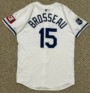 BROSSEAU Gr. 46 #15 2024 KANSAS CITY ROYALS GAME TRIKOT HOME PUBLISHED UN USED MLB - Bild 1 von 18