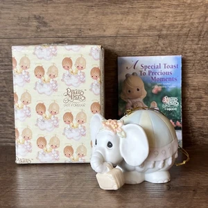 Confezione Ornamento Elefante Momenti Preziosi Vintage Il Tuo Tronco Per Le Vacanze Con Scatola - Foto 1 di 9