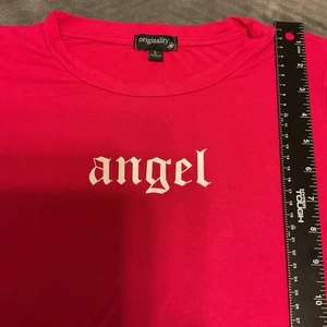 ✨Camiseta de bebé Angel recortada rosa✨ - Imagen 1 de 5