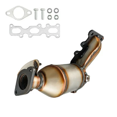 Front Left Catalytic Converter Fit For 2015-2018 Ford Edge 3.5L 16728 FB5Z5G232A Foto 1 de 4
