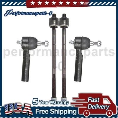 Extremo de barra de amarre de dirección interior exterior Delphi para Dodge Caravan 1996-2000 Foto 1 de 4