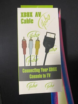 Yobo AV Cable Compatible with Microsoft Original Xbox   ~New~ - Image 1 of 4