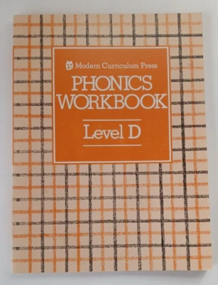 Phonics Workbook Level D by Jane Ervin (Modern Curriculum Press, 1982) - Image 1 of 4