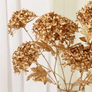 30-80cm Artificiale Oro Colore Foglia Finto Pianta Interno Casa e Giardino - Imagen 1 de 16