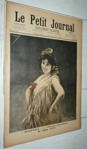 PETIT JOURNAL 12-12 1897 OPERA COMIQUE SAPHO EMMA CALVE / REICHSRATH WIEN - Imagen 1 de 2