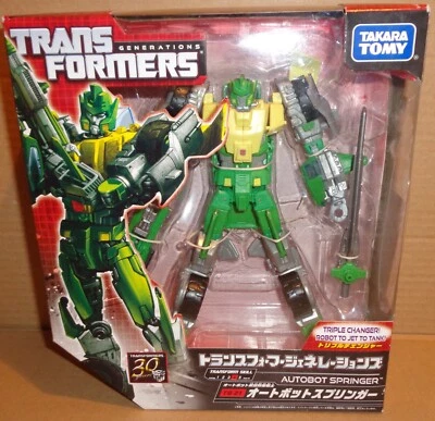 TRANSFORMERS GENERATIONS TG-21 AUTOBOT SPRINGER TAKARA TOMY 2013 - Imagen 1 de 4