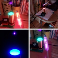 15W Mini Tesla Coil Kit Music Tesla Coil with Cooling fan Plasma Speaker Tesla