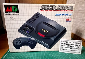 NEW Sega Mega Drive 1988 OG MG Japan *SEALED FOR COLLECTION/w Bonus Poster* - Picture 1 of 6