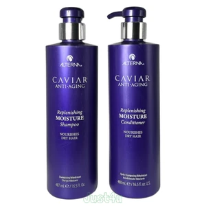 Alterna Caviar Anti Aging Replenishing Moisture Shampoo & Conditioner  16.5oz - Picture 1 of 1