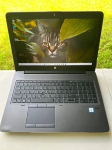HP ZBook 15 G3 i7-6700HQ 2.60GHz 8GB RAM 256GB SSD Win11pro - Picture 1 of 9