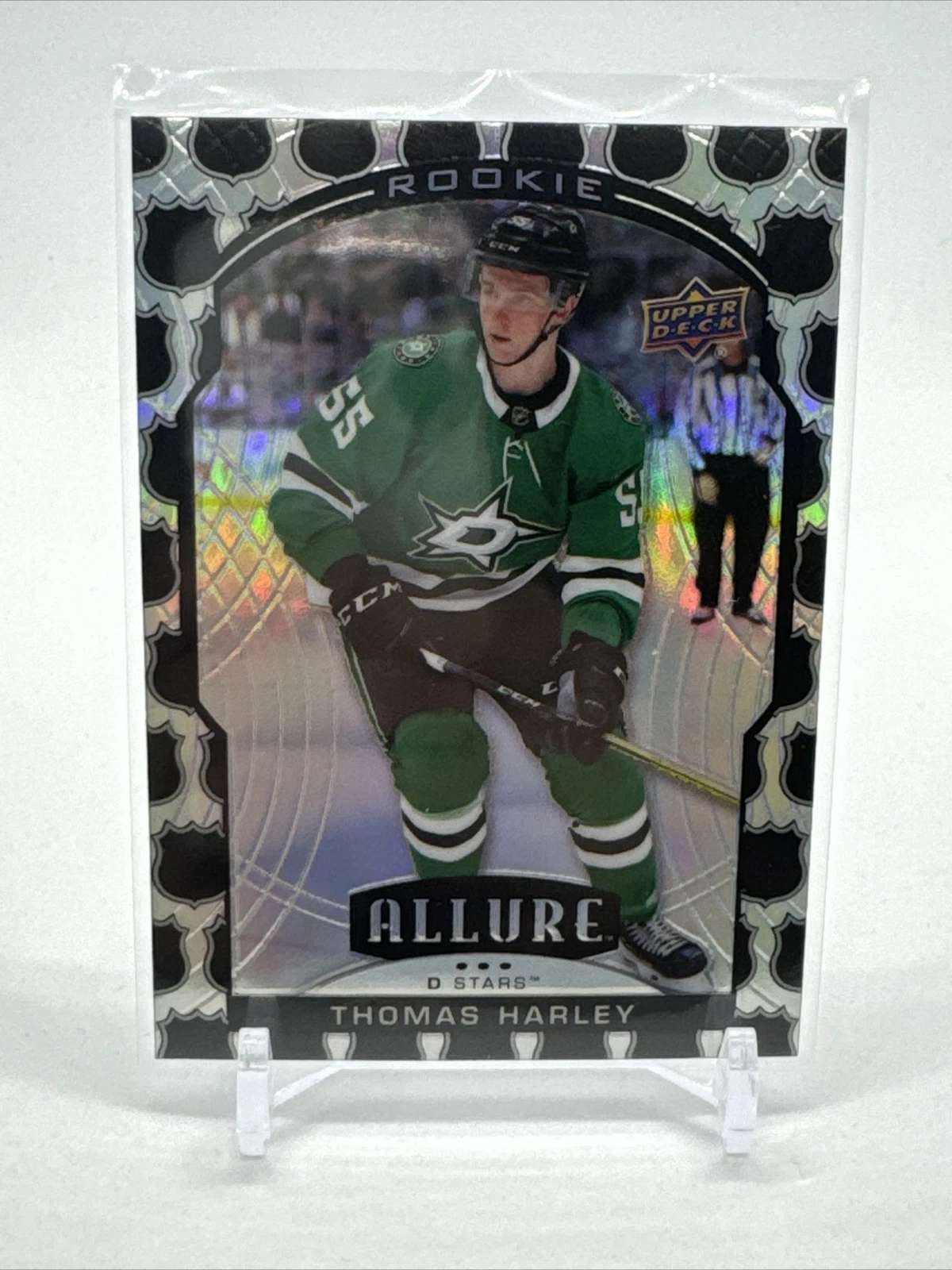 2020-21 Upper Deck Allure Thomas Harley RC #95 NHL Shield 2005 Dallas Stars