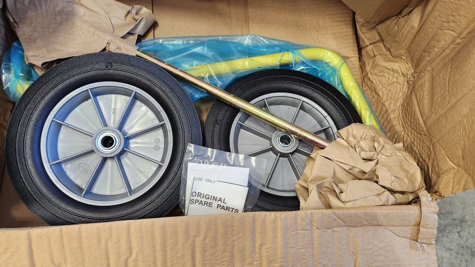 NEW Wacker Neuson 5000158988  GS8.5 GS9.7 Generator Transport Wheel Kit & Handle - Image 1 of 4