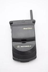Rare Vintage MOTOROLA StarTAC VIP Series Cellular Cell Flip Phone 80099XNBPA - Photo 1 sur 7