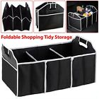 2-in-1 Car Boot Organiser Heavy Duty Collapsible Foldable Shopping Tidy Storage