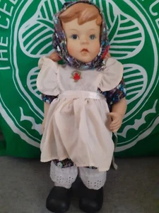 German/Swiss Marke With 3 Stars Bisque Figurine - Picture 1 of 7