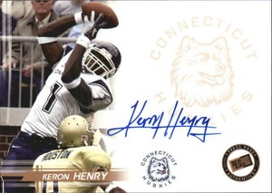 2005 Press Pass Autographs Bronze #29 Keron Henry 