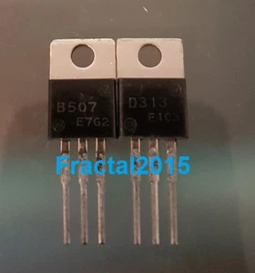 1 Paar 2SB507 2SD313 (B507 D313) TRANSISTOR TO-220 - Bild 1 von 1
