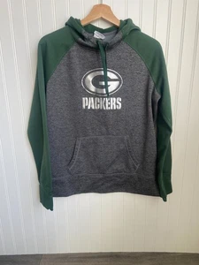Sudadera Nike Green Bay Packers Talla Mediana Ajuste Térmico Logo NFL Verde y Gris - Imagen 1 de 6