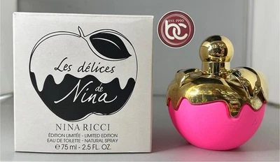 Probador de eau de spray de inodoro Les Delices De Nina por Nina Ricci Ladies Limited 2,5 Foto 1 de 3