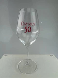 Caymus Winery 50th Anniversary Commemorative Wine Glass - Picture 1 of 6