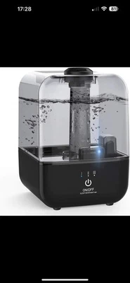 Mikikin Cool Mist Ultrasonic Humidifier Top Fill 4.5L Large Room Bedroom Quiet - Image 1 of 4