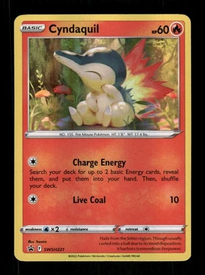 Pokemon SWSH: Sword & Shield Promo Cards #SWSH221 Cyndaquil Promo - Image 1 of 2