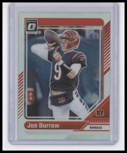 2024 Panini Donruss Optic - Joe Burrow Silver Prizm #38 - Picture 1 of 2