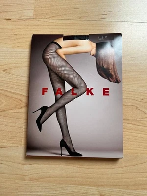 Falke Netz-Strumpfhose _ NEU_Gr.36/38_schwarz - gemustert - Bild 1 von 2