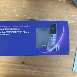 Yealink W73P And W73H DECT IP phones Phones And 1 Base BT PHONE - Photo 1/3