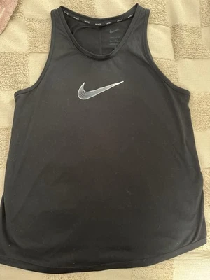 Nike Girls Dri-Fit Tank Top Black - XLarge (Big Kid) - Image 1 of 2