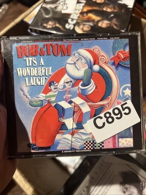 Bob and Tom It's A Wonderful Laugh 2 CD Set Comedy Q95 Radio 1996 - Big Mouth Foto 1 de 4