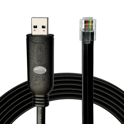 DSD TECH SH-RJ12A USB to RJ12 6P4C Serial Cable for APC PDU ATS(5.9FT/1.8M)  - Image 1 of 4